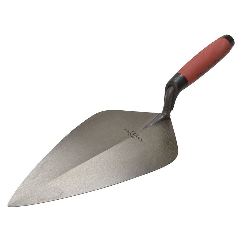 Marshalltown 34D Wide London Pattern Brick Trowel DuraSoft® Handle 11in Marshalltown - Dynamic Drive