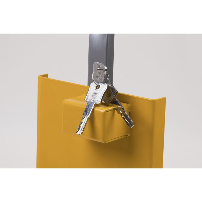 Sealey Wheel Clamp with Lock & Key PB397 Sealey - Dynamic Drive