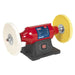 Sealey Bench Mounting Buffer/Polisher 200mm 550W/230V BB2002 Sealey  - Dynamic Drive