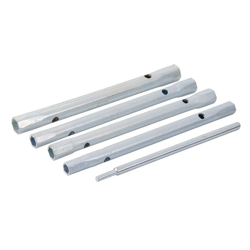 Silverline Monobloc Back Nut Tap Spanner 5pce 8/9, 9/11, 10/11 & 12/13mm Silverline - Dynamic Drive