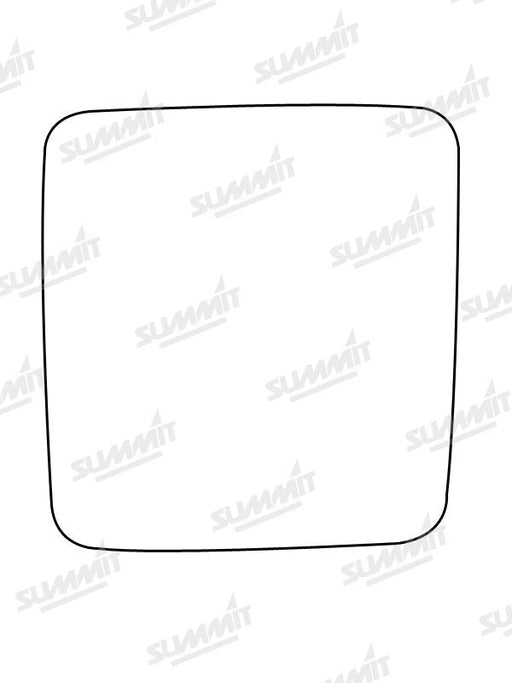Summit Heated Base Plate With Commercial Mirror Glass fits Vauxhall Combo C 02 to 12 LHS Summit - Dynamic Drive