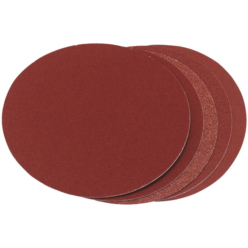 Draper Assorted Grit Aluminium Oxide Sanding Discs, 150mm (Pack of 5) 83860 Draper - Dynamic Drive