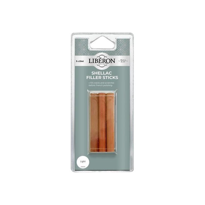 Liberon Shellac Filler Sticks Light (3 Pack) Liberon - Dynamic Drive
