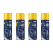 4x MANNOL Silicone Sealant Remover Spray Cleaner Fast Acting Aceton Free 450ml Mannol  - Dynamic Drive