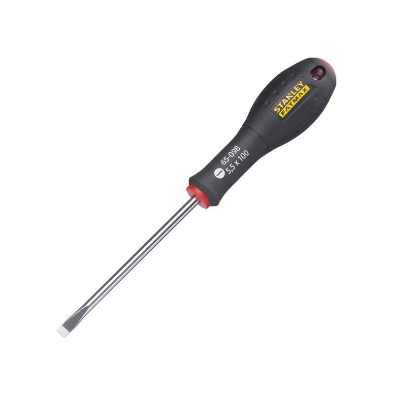 Stanley® Hand Tools FatMax® Screwdriver Flared Tip 5.5 x 100mm STANLEY® Hand Tools - Dynamic Drive