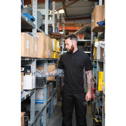 Tough Grit 2-Tone Polo Black / Charcoal XS Tough Grit - Dynamic Drive