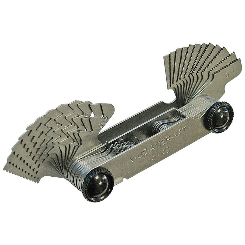 Faithfull Screw Pitch Gauge 55 Metric Amer-Nat Faithfull - Dynamic Drive