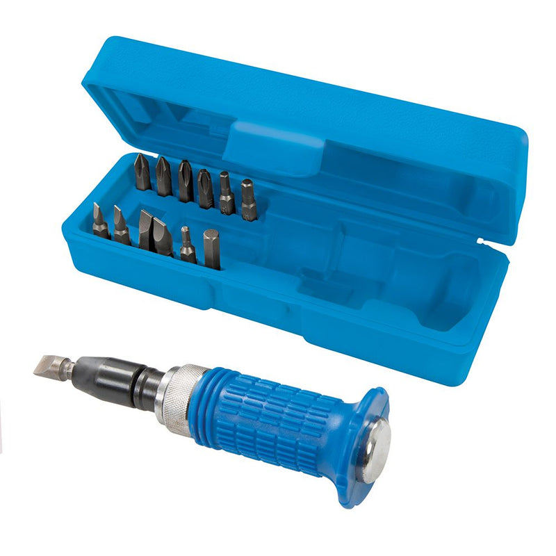 Silverline Soft-Grip Impact Driver Set 14pce 14pce Silverline - Dynamic Drive