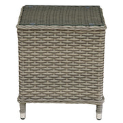 Dellonda Chester Rattan Wicker Outdoor Recliner Loungers & Table Set 5pc Dellonda - Dynamic Drive