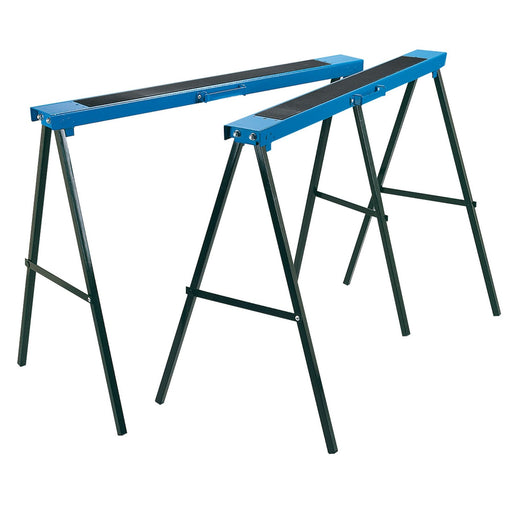 Draper Pair of Fold Down Trestles, 1000 x 800mm 52072 Draper - Dynamic Drive