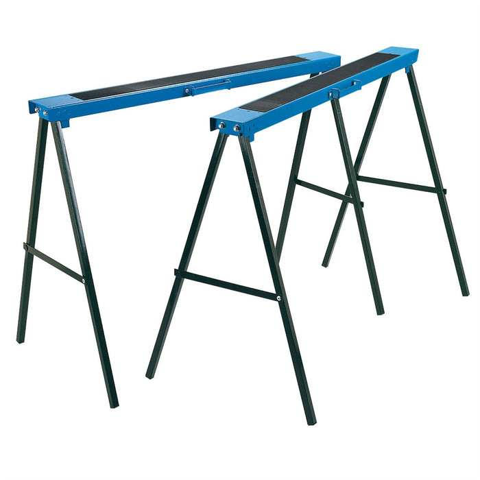 Draper Pair of Fold Down Trestles, 1000 x 800mm 52072 Draper - Dynamic Drive