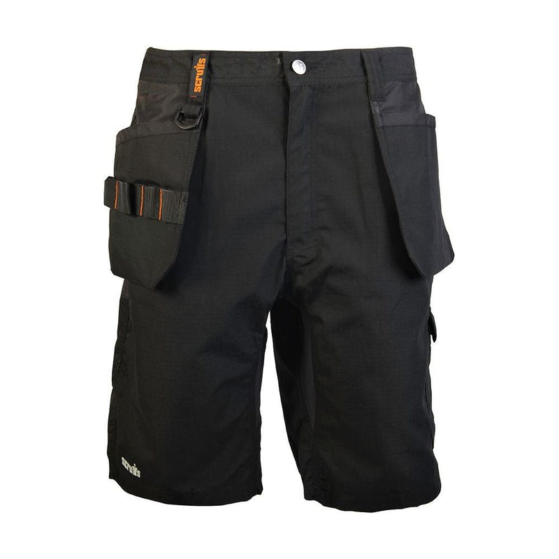 Scruffs Trade Flex Holster Shorts Black 38" W Scruffs - Dynamic Drive