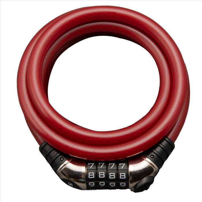 SAS COMBI 1800x12mm Steel Braided Security Cable with Combination Lock SAS - Dynamic Drive