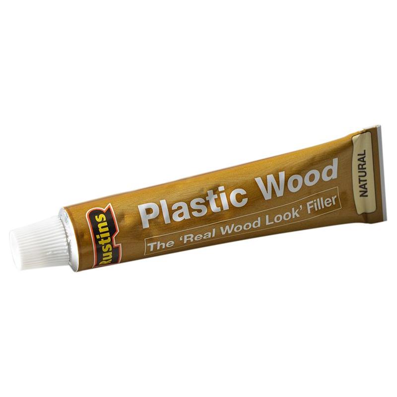 Rustins Plastic Wood Tube Natural 20g Rustins - Dynamic Drive