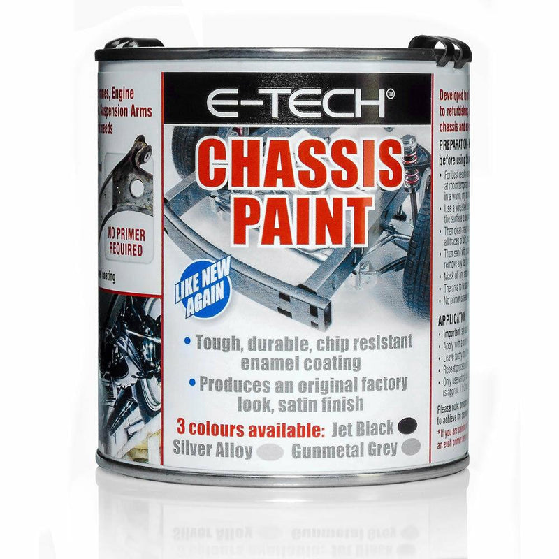 E-Tech Quick Repair Protect Restore Car Underbody Chassis Paint SILVER ALLOY 500ml E-Tech - Dynamic Drive