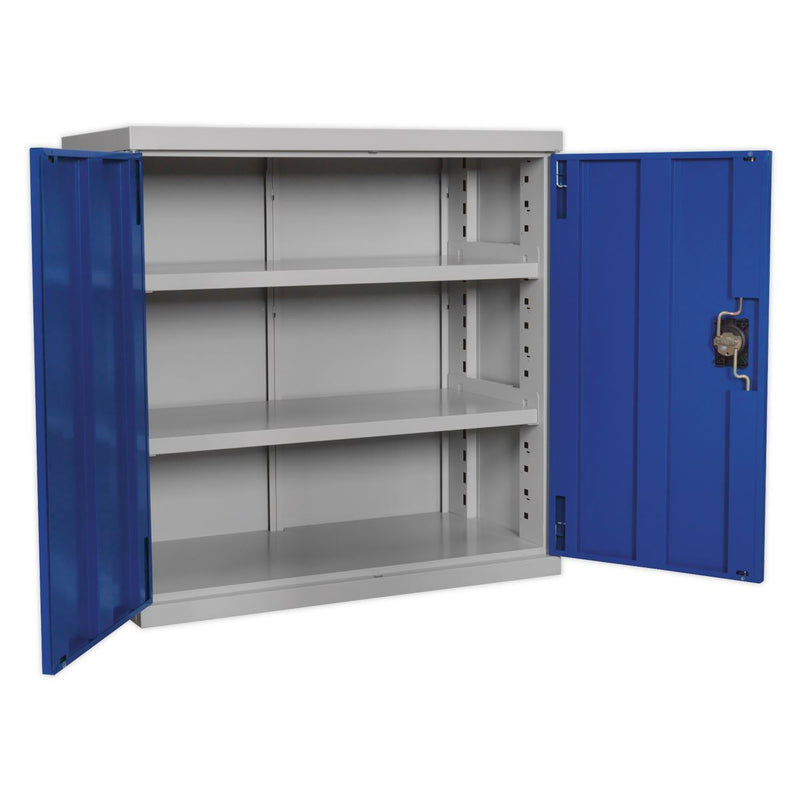 Sealey Industrial Cabinet 2 Shelf 900mm APICCOMBOH2 Sealey - Dynamic Drive