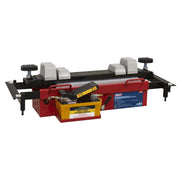 Sealey Air Jacking Beam 2 Tonne with Arm Extenders & Flat Roller Supports Sealey - Dynamic Drive