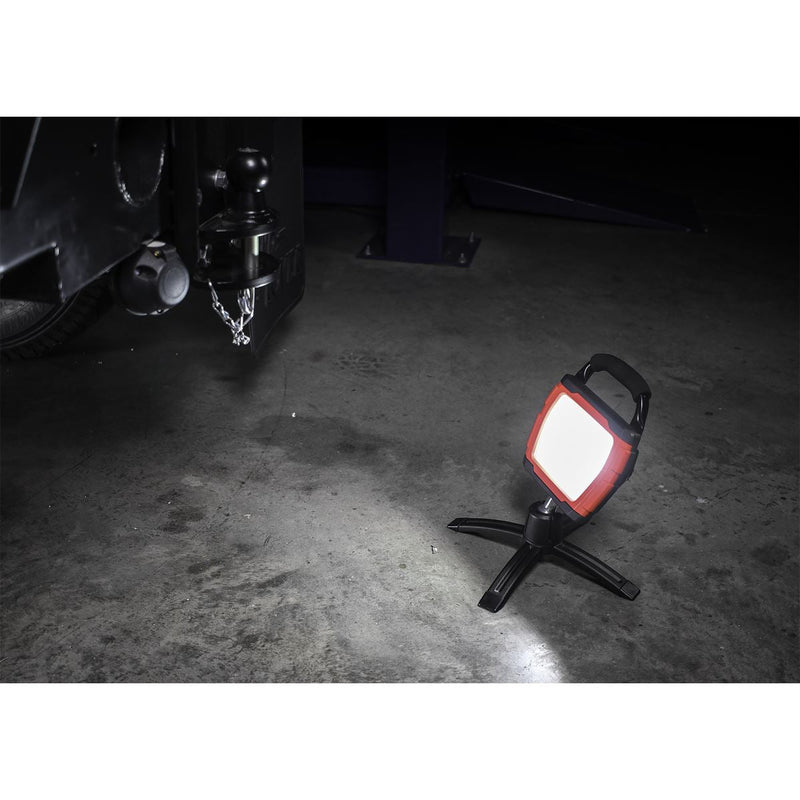 Sealey Rechargeable 360 Floodlight 36W SMD LED Portable Red Lithium-ion Sealey - Dynamic Drive