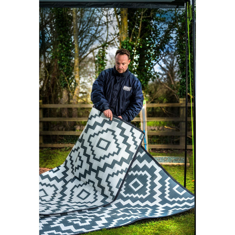 Maypole Aztec Caravan Deluxe Awning Carpet Reversable Breathable Maypole - Dynamic Drive