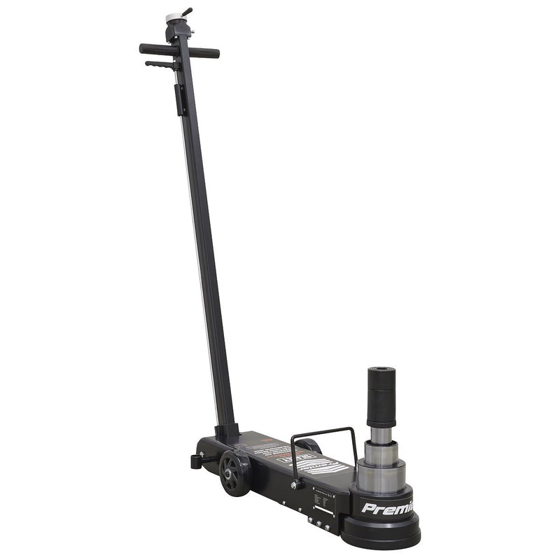 Sealey Air Operated Jack 10-40 Tonne Telescopic Long Reach/Low Profile Sealey - Dynamic Drive