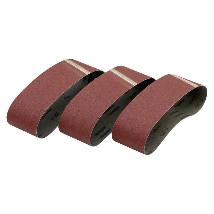 Dewalt Power Tools Sanding Belt 533 x 75mm 120G Pack of 3 DeWALT Power Tools - Dynamic Drive