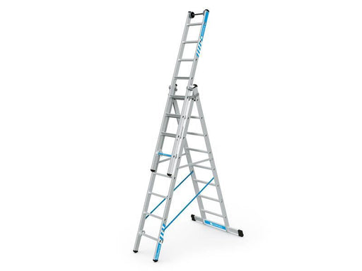 Zarges Skymaster Plus X Combination Ladder 3-Part 3 x 8 Rungs Zarges - Dynamic Drive