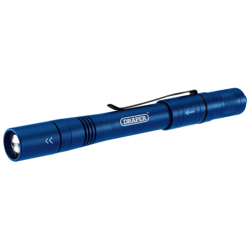 Draper Rechargeable Pen Torch, 1W, 80 Lumens 70428 Draper - Dynamic Drive