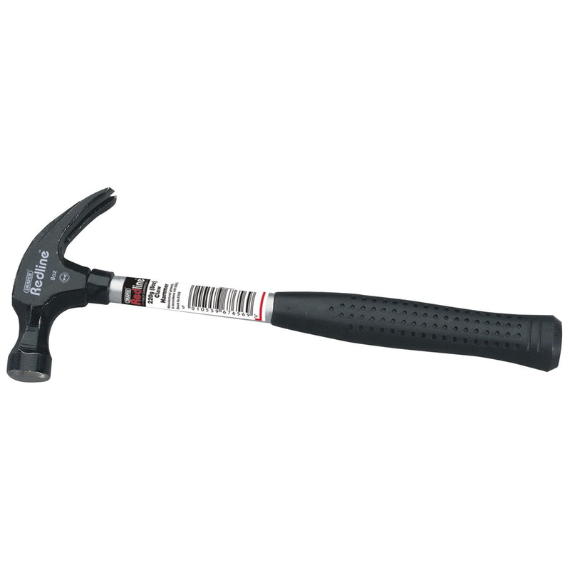 Draper Claw Hammer with Steel Shaft, 225g/8oz 67656 Draper - Dynamic Drive