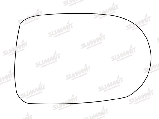 Summit Stick-On Standard Mirror Glass fits Mazda Xedos 6 9 RHS Summit - Dynamic Drive