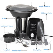 Baridi All-in-One Thermo-Cooker 18 Preset Functions 2L Capacity DH163 Baridi - Dynamic Drive