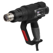 Sealey Hot Air Gun 2000W 3-Speed 50-600C Variable Heat HS102 Sealey - Dynamic Drive