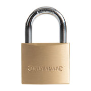 Silverline Brass Padlock 40mm Silverline - Dynamic Drive