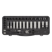 Sealey Socket Set 34pc 3/8"Sq Drive WallDrive Metric Black Series AK7971 Sealey - Dynamic Drive