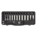 Sealey Socket Set 34pc 3/8"Sq Dr WallDrive Metric Black Series AK7971 Sealey  - Dynamic Drive