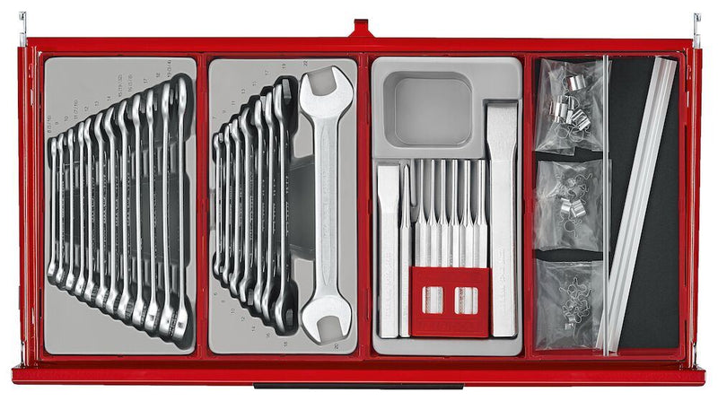 Teng Tools 26" PRO35™ Mega Master tool kit, 1033 pieces, red Town Tools - Dynamic Drive
