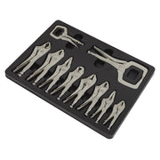 Sealey Locking Pliers Set 10pc AK6800 Sealey - Dynamic Drive
