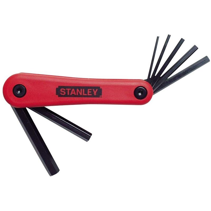 Stanley® Hand Tools Metric Folding Hexagon Key Set, 7 Piece STANLEY® Hand Tools - Dynamic Drive