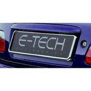 E-Tech Stainless Steel Car Registration Number Plate Holder Surround Frame x1 E-Tech - Dynamic Drive