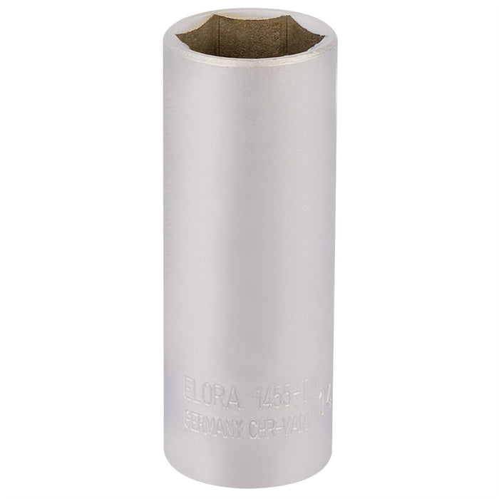 Draper Elora Deep Socket, 1/4" Sq. Dr., 14mm 58734 Draper - Dynamic Drive