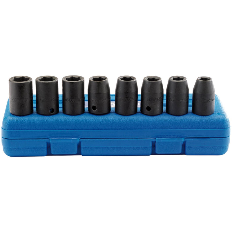 Draper Metric Impact Socket Set, 3/8" Sq. Dr. (8 Piece) 83089 Draper - Dynamic Drive
