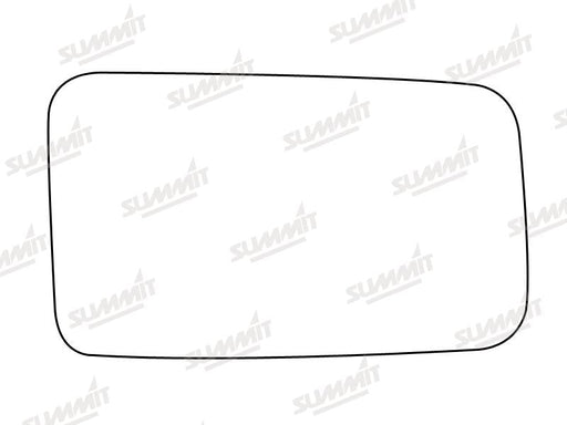 Summit Stick-On Standard Mirror Glass fits Renault 11 RHS Summit - Dynamic Drive