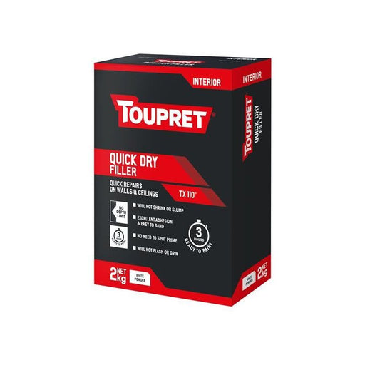 Toupret Quick Dry Filler 2kg Toupret - Dynamic Drive