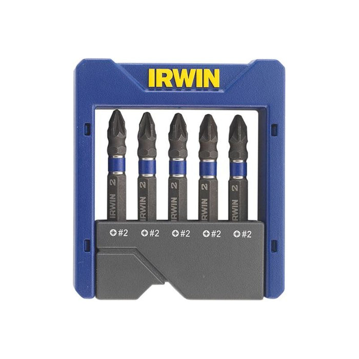 Irwin® Pozidriv Impact Screwdriver Pocket Bit Set, 5 Piece IRWIN® - Dynamic Drive