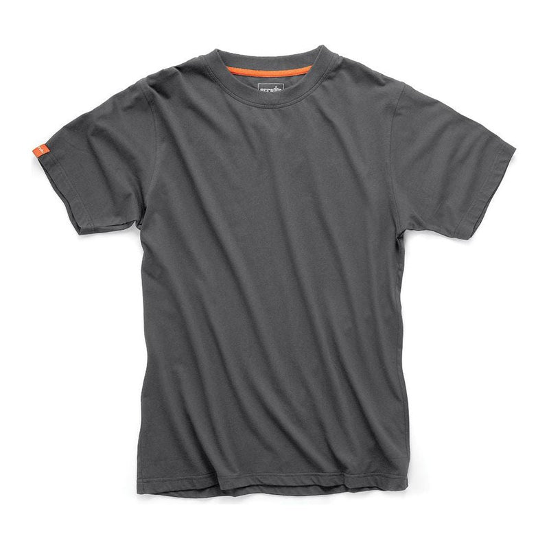 Scruffs Eco Worker T-Shirt Graphite L Scruffs - Dynamic Drive
