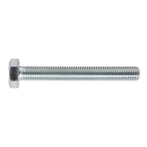 Sealey HT Setscrew M10 x 80mm 8.8 Zinc Pack of 25 SS1080 Sealey - Dynamic Drive