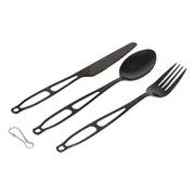 Bo-Camp Outdoor Cutlery In Cover 3 Pieces Bo-Camp - Dynamic Drive