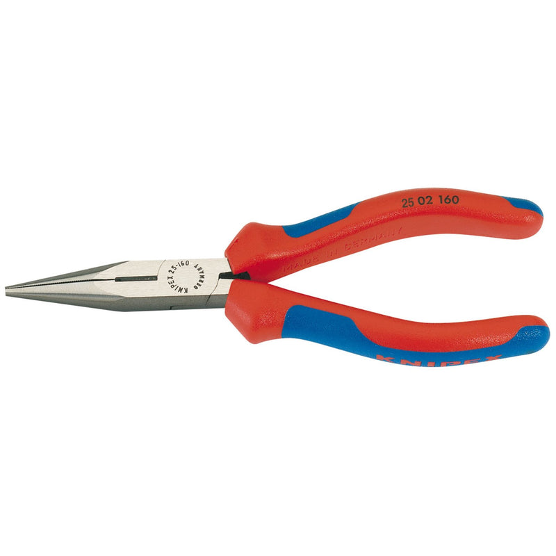 Draper Knipex 25 02 160 SBE Long Nose Pliers - Heavy Duty Handles, 160mm 69576 Draper - Dynamic Drive