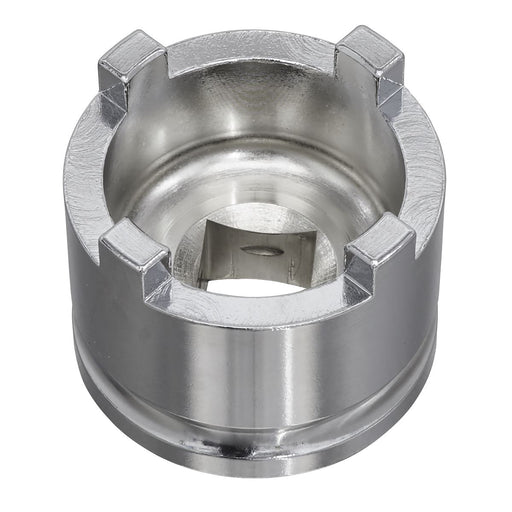 Sealey Motorcycle Swingarm Locknut Socket 4-Pin 43mm SMC19 Sealey - Dynamic Drive