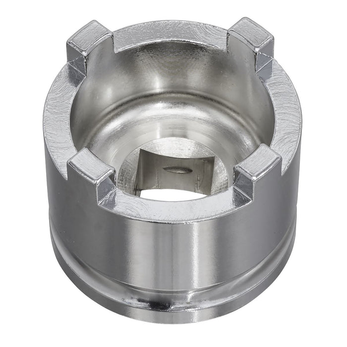 Sealey Motorcycle Swingarm Locknut Socket 4-Pin 43mm SMC19 Sealey - Dynamic Drive