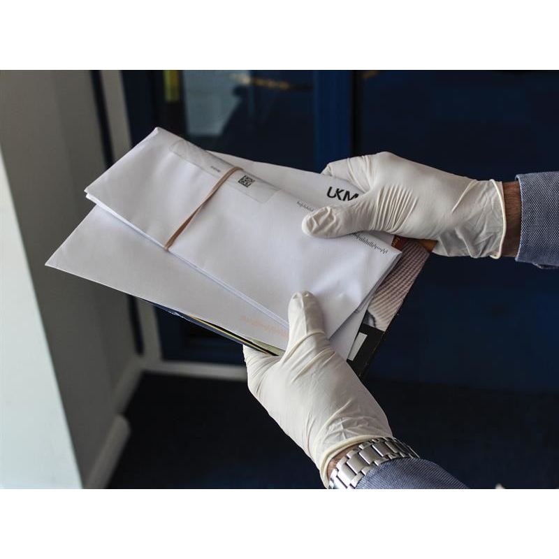 Scan Vinyl Gloves - L (Box 100) Scan - Dynamic Drive
